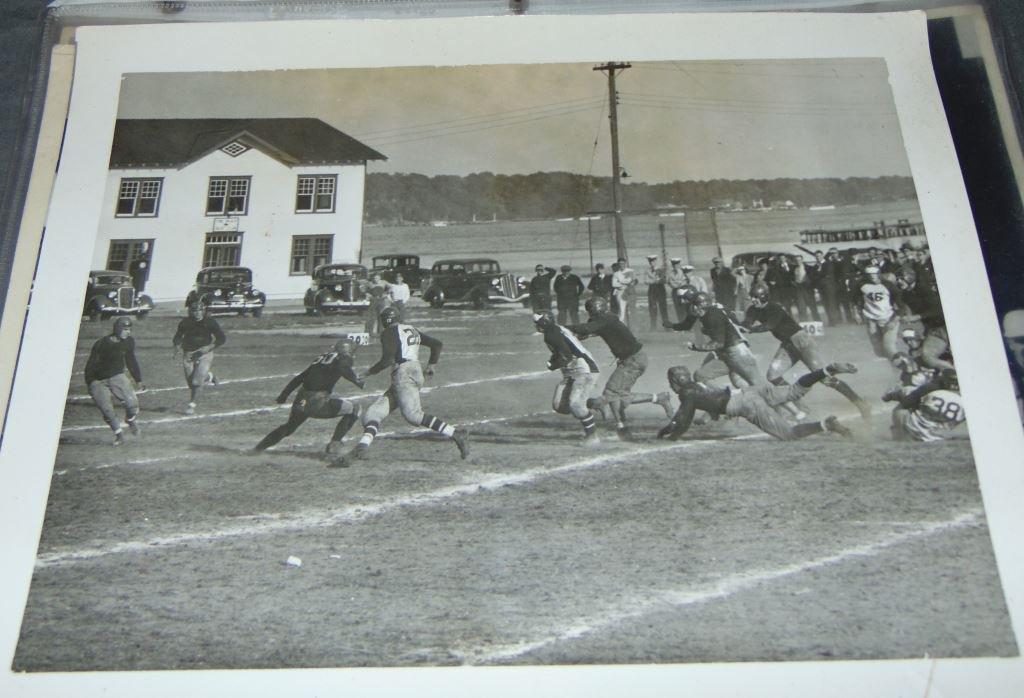 Vintage Football and Basketball Photo Lot