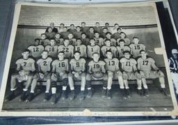 Vintage Football and Basketball Photo Lot