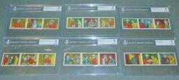 1950's Ed-U-Cards, "Lone Ranger", Beckett Graded