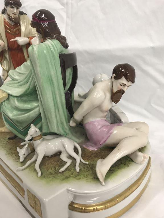 Gorgeous European Allegorical Porcelain.