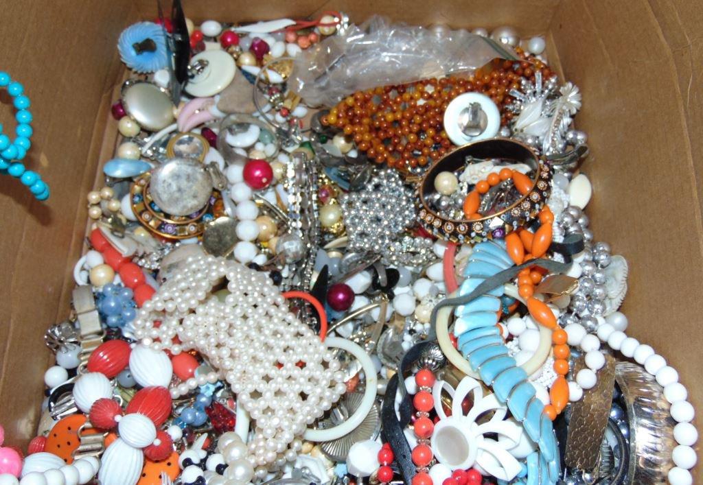 Huge Box of Costume Jewelry