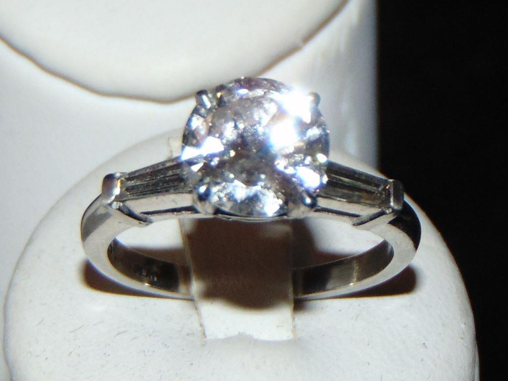 Platinum Diamond Engagement Ring.