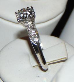 Art Deco Platinum Ring.