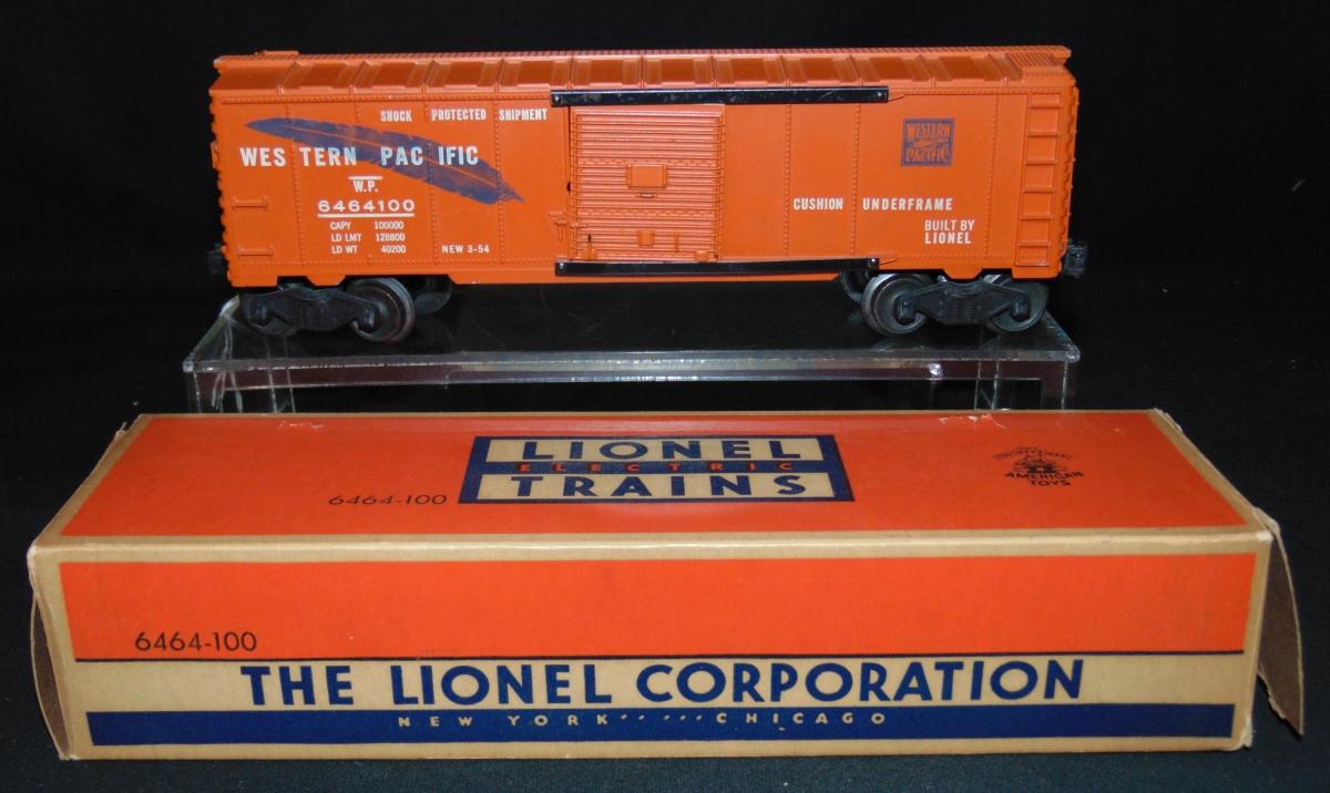 Scarce Boxed Early Lionel 6464-250 WP Boxcar