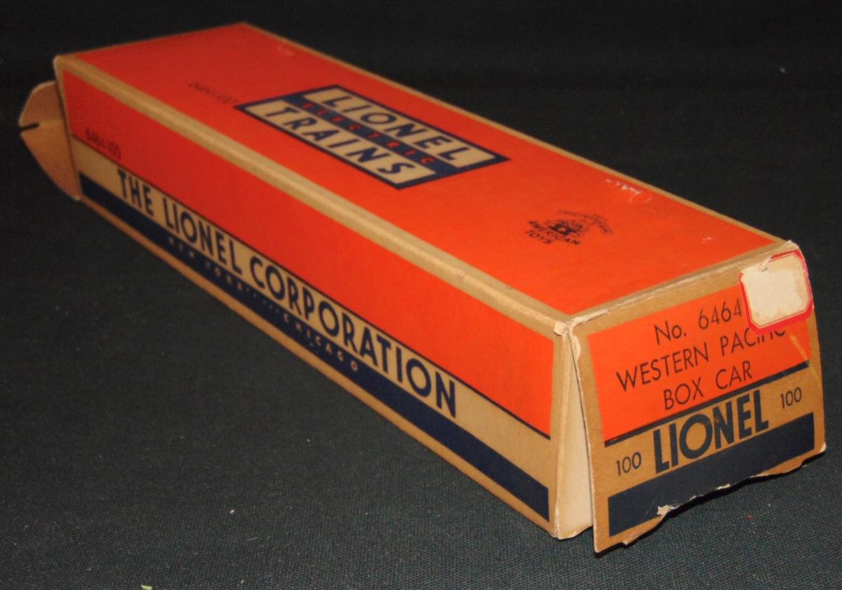 Scarce Boxed Early Lionel 6464-250 WP Boxcar