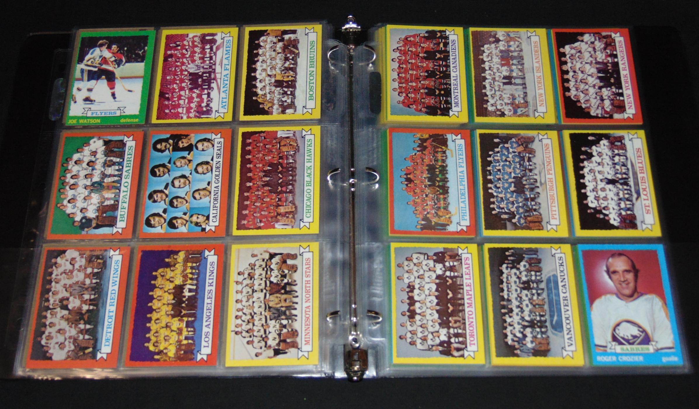 1973 Topps Hockey Set Complete