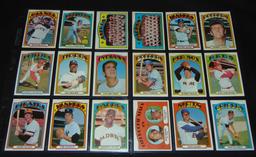 1972 Topps Baseball Card Set.