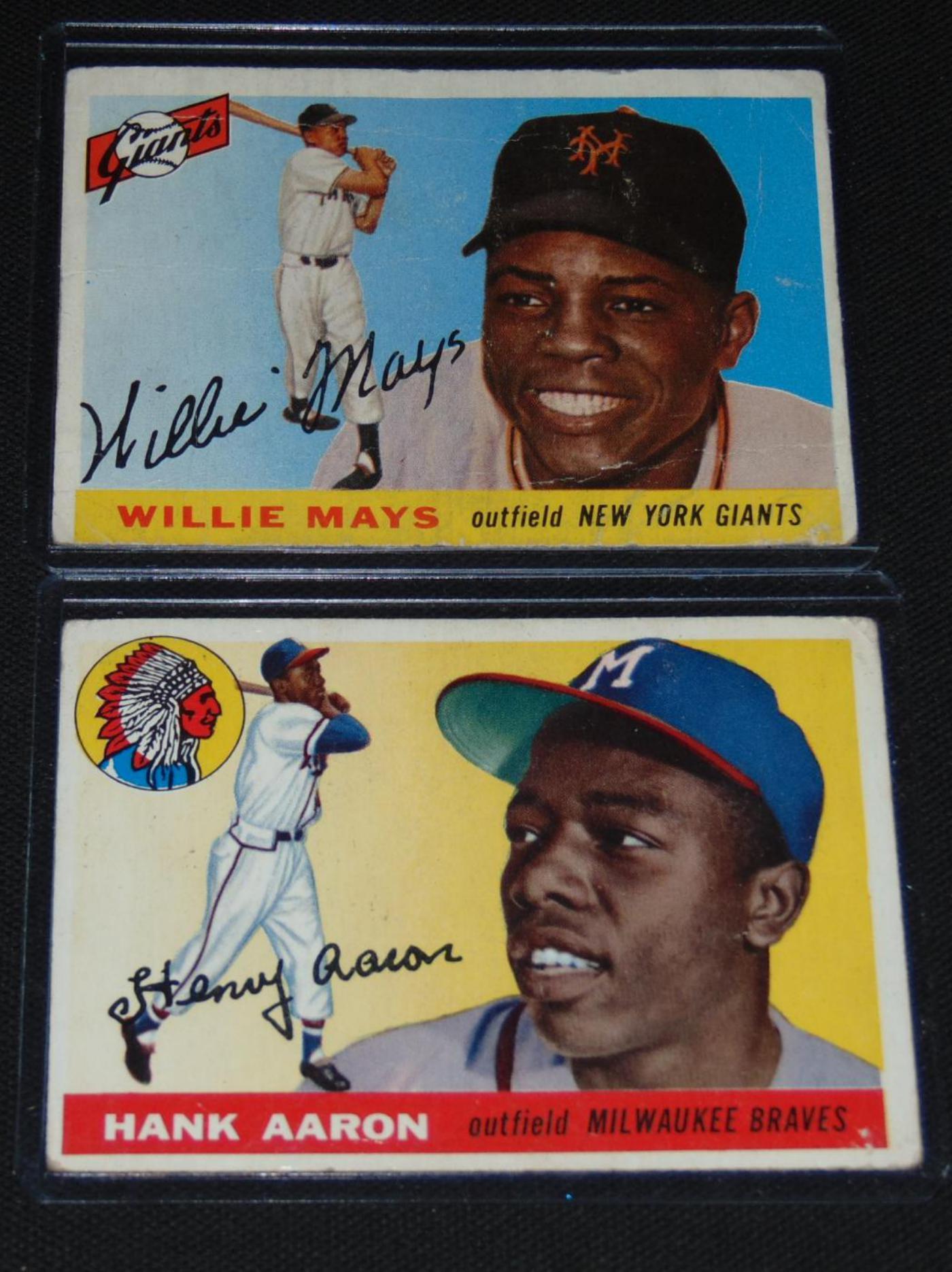 1955 Topps Lot of Star Cards.