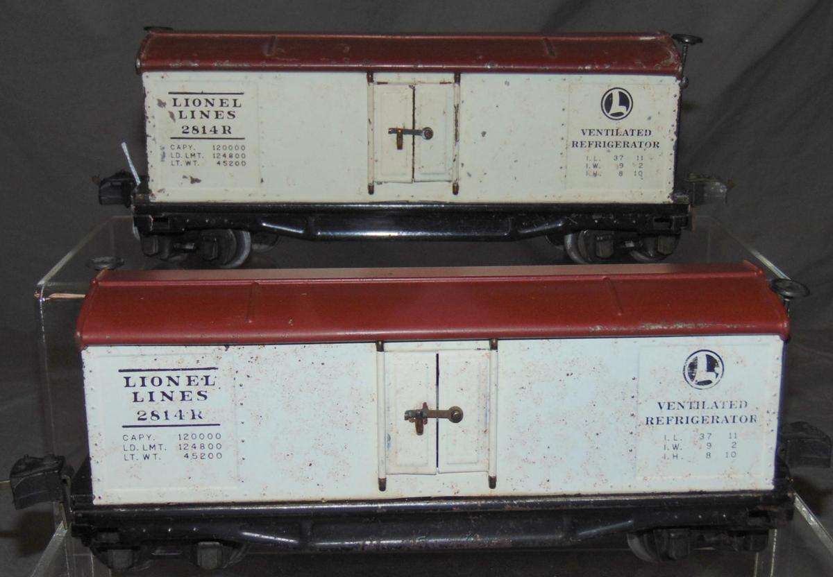 2 Scarce Lionel Late 2814R Reefers