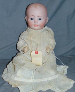 Louis Wolf & Company Bisque Head Baby Doll