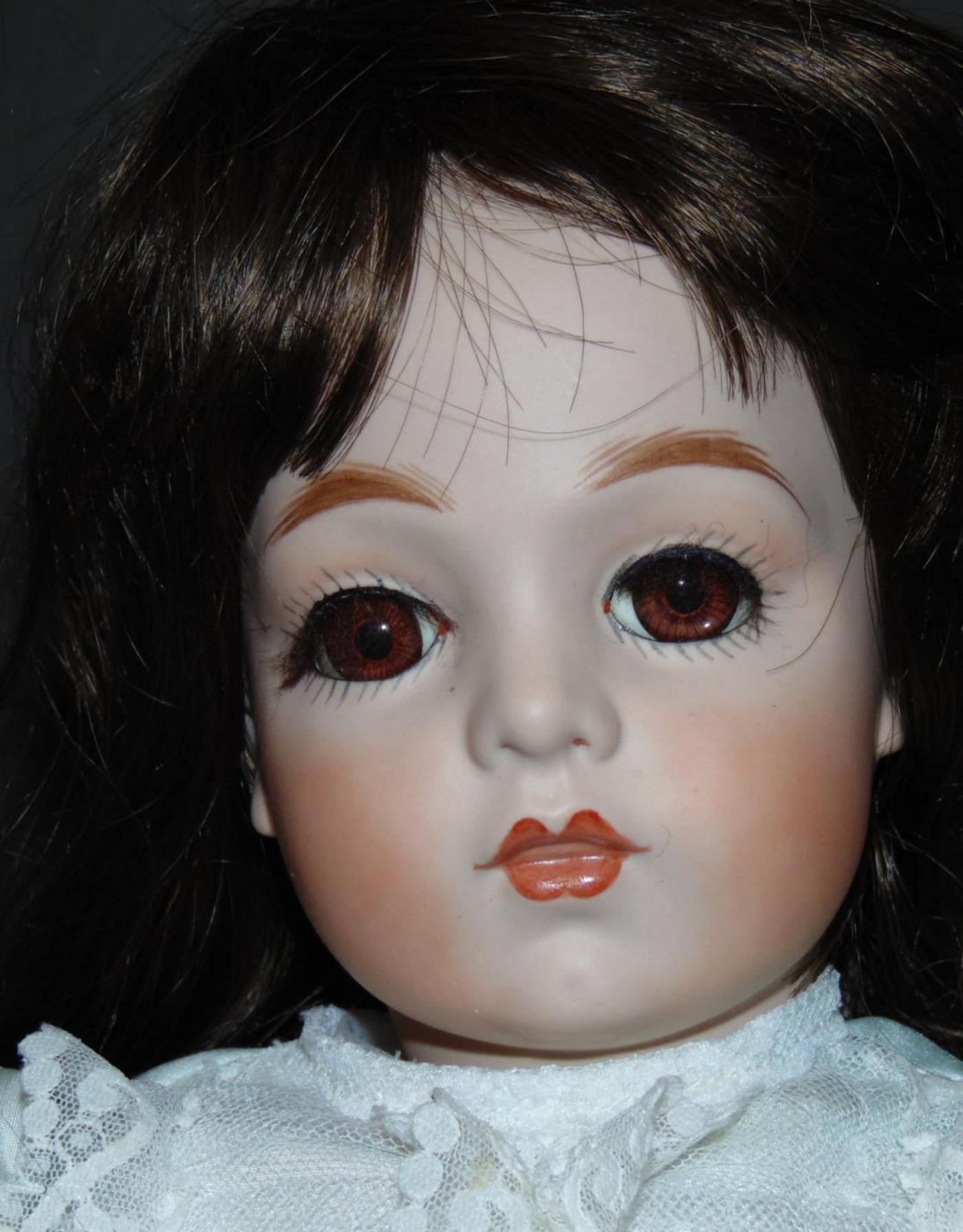 Reproduction Bru Porcelain Doll