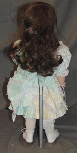 Reproduction Bru Porcelain Doll