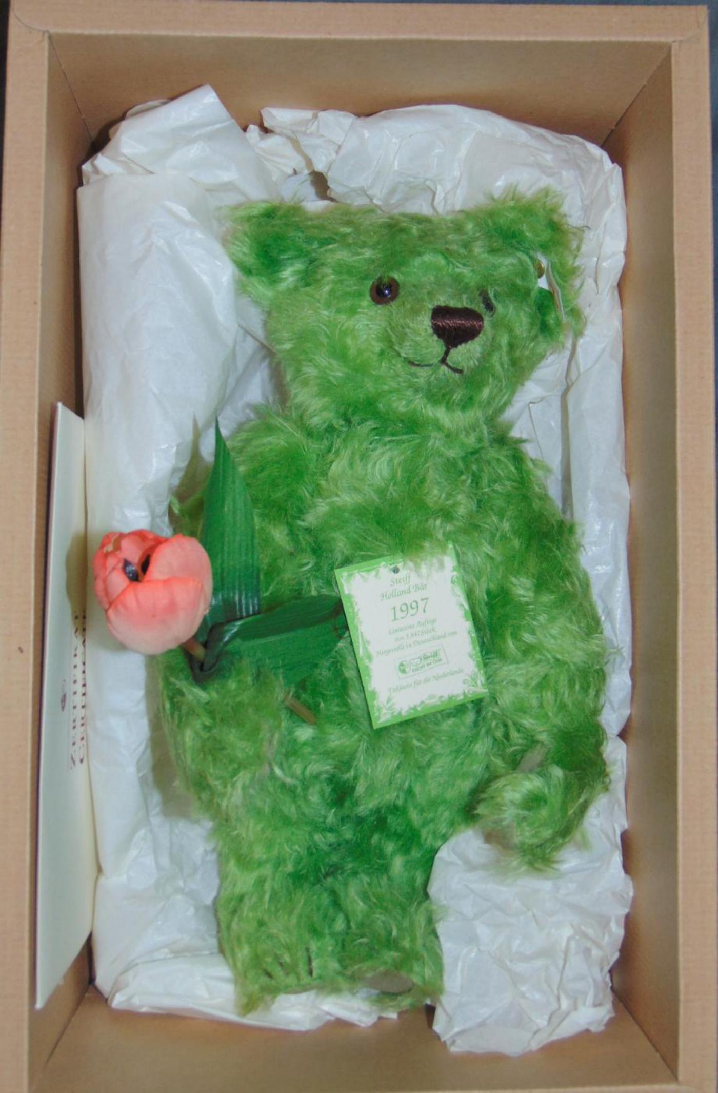 (3) Boxed Limited Edition Steiff Bears