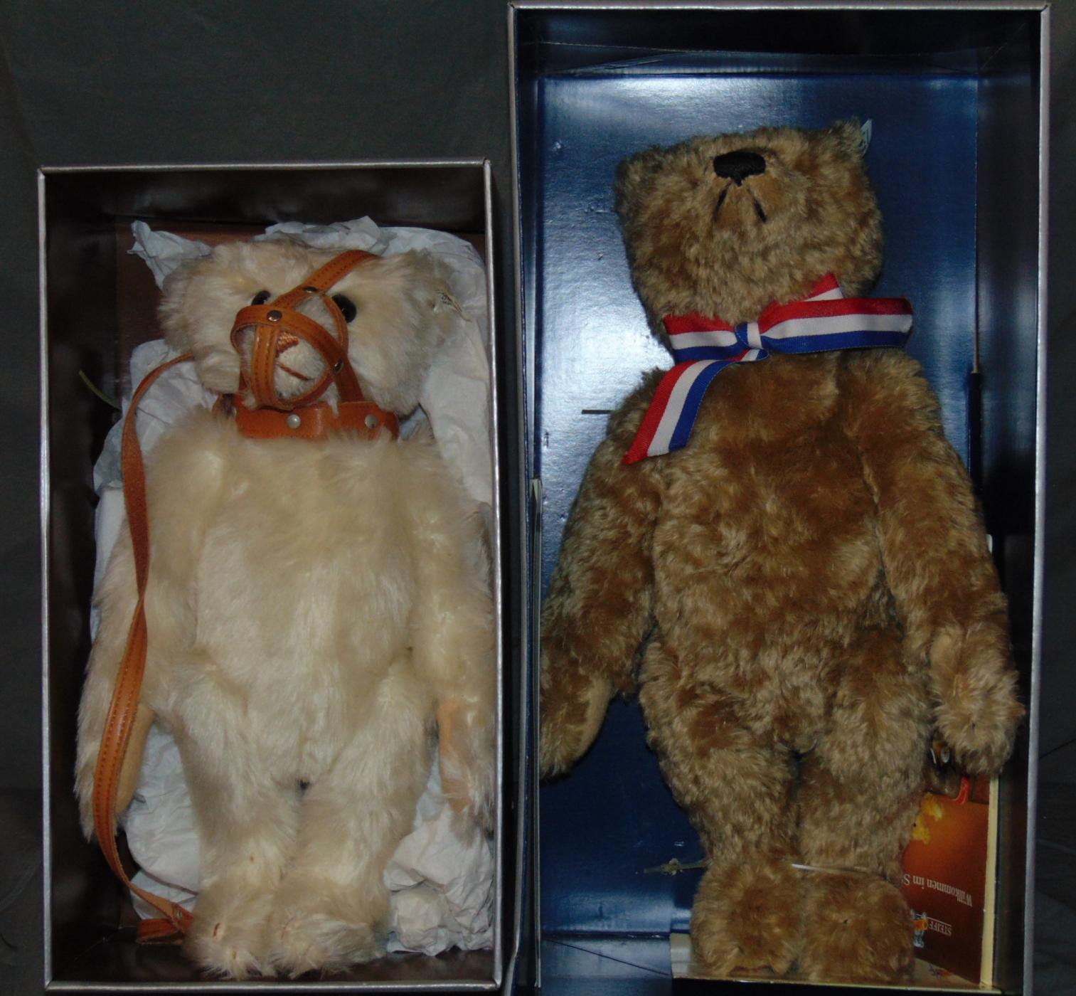 Steiff Muzzle Bear 1908 & Otto Steiff 1912, Boxed