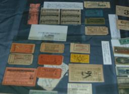 Scarce Early Railway Tickets.