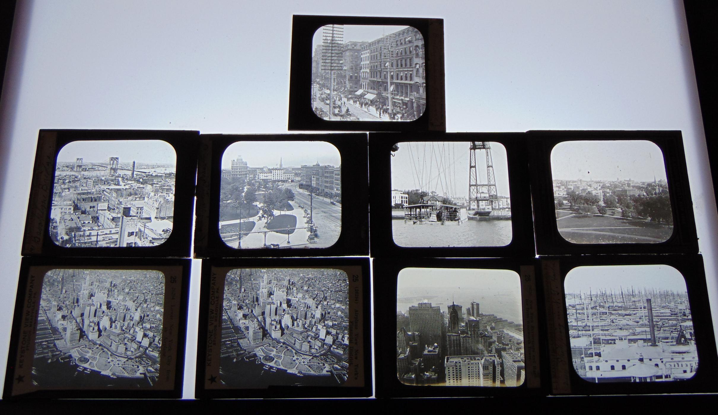 New York City. Glass Negatives.