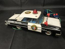 Boxed ASC Battery Op R/C Siren Patrol Car