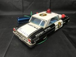 Boxed ASC Battery Op R/C Siren Patrol Car