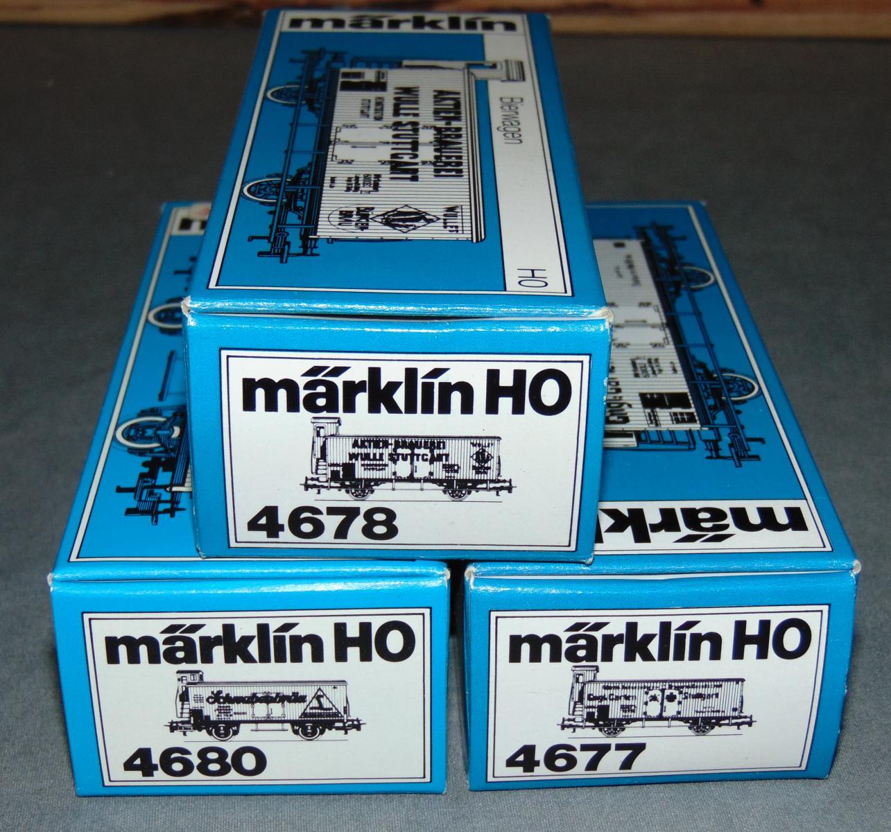 7Pc Marklin HO Beer Train