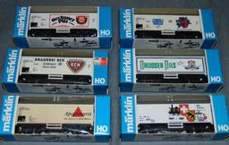 18 Boxed Marklin HO Beer Reefers