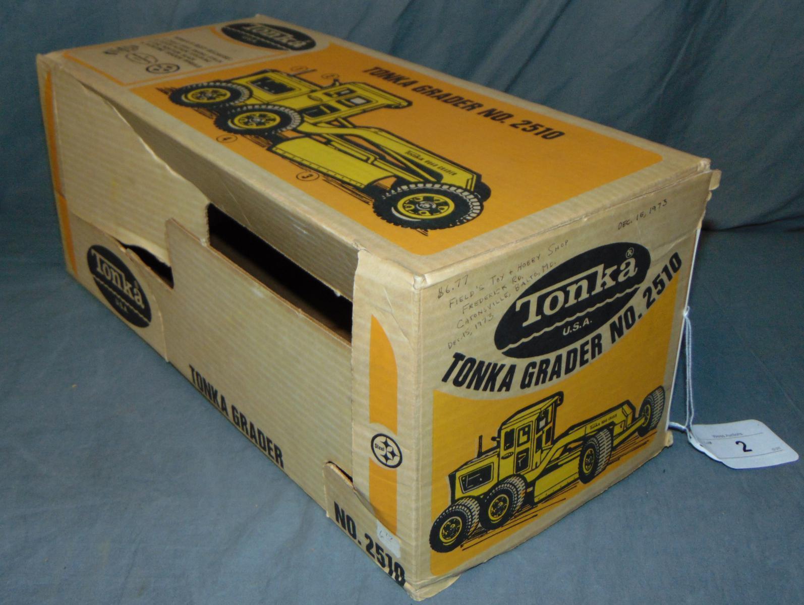 LN Boxed Tonka USA 2510 Road Grader