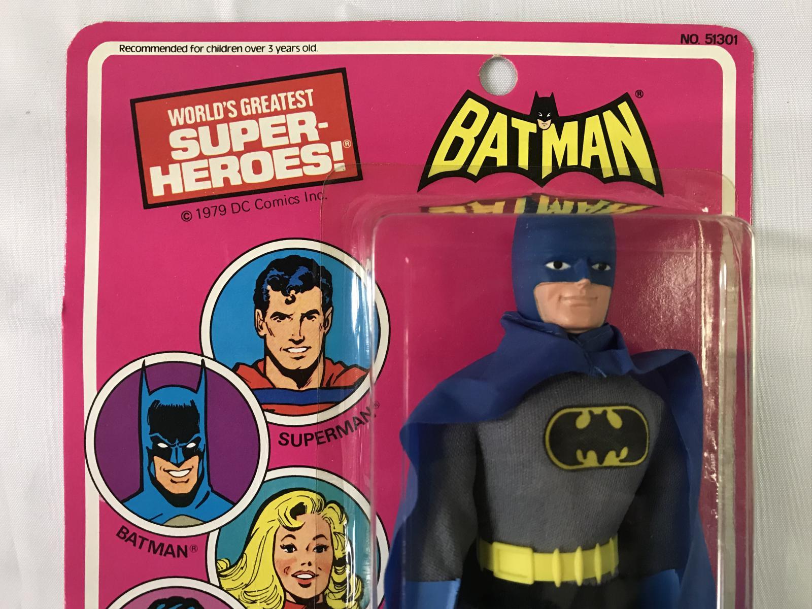 1979 Mint on Card Mego Batman WGSH Action Figure