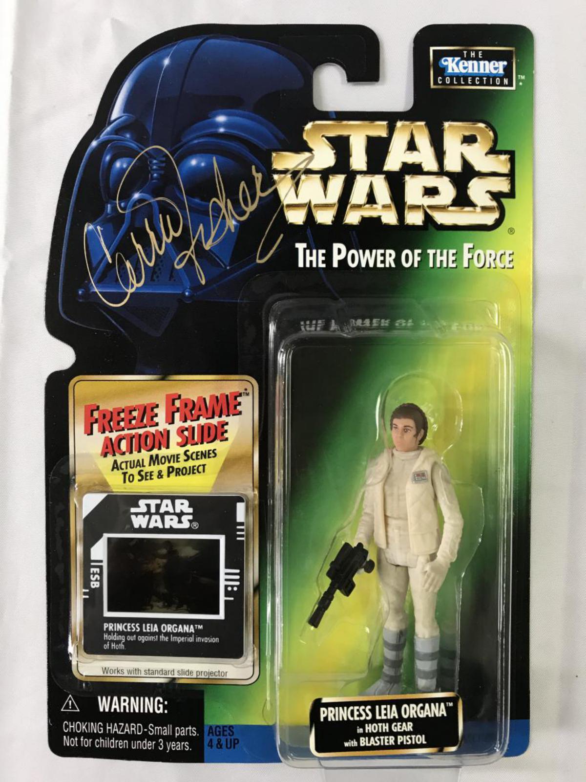 (7) Autographed Star Wars POTF Action Figures