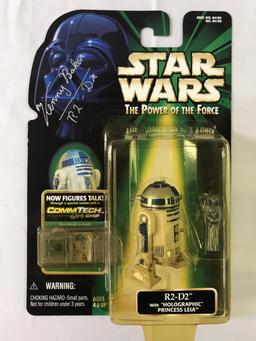 (7) Autographed Star Wars POTF Action Figures