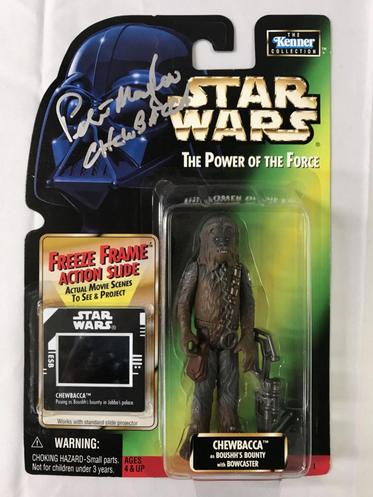 (7) Autographed Star Wars POTF Action Figures