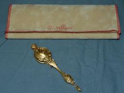 14K Yellow Gold Circa 1970 Lorgnette with Diamonds