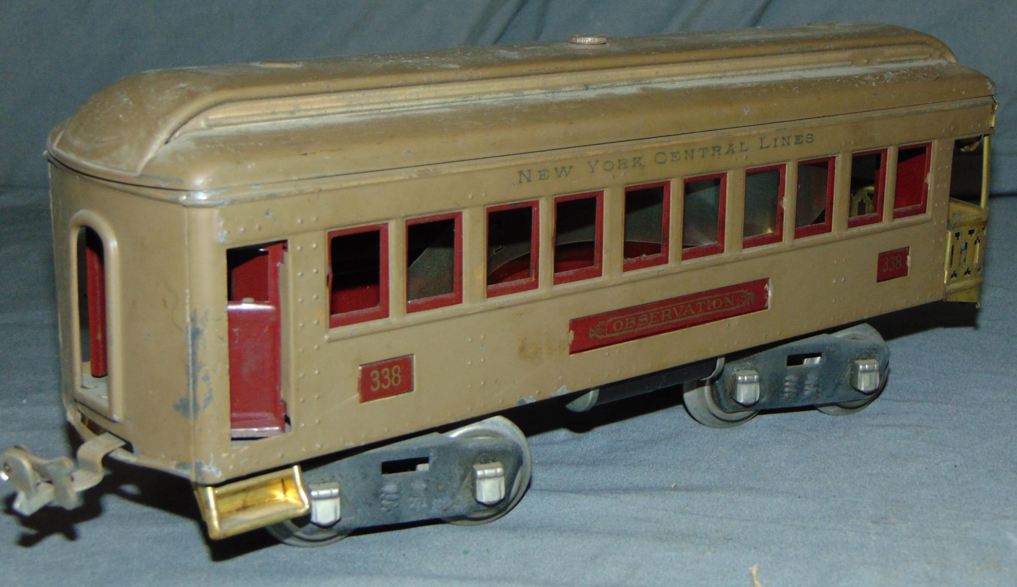 3 Lionel ST GA Passenger Cars