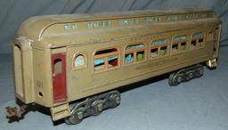 4 Lionel ST GA Passenger Cars