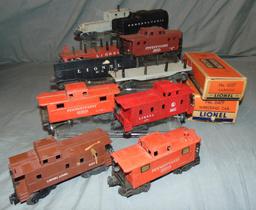 10 Lionel Freight Cars