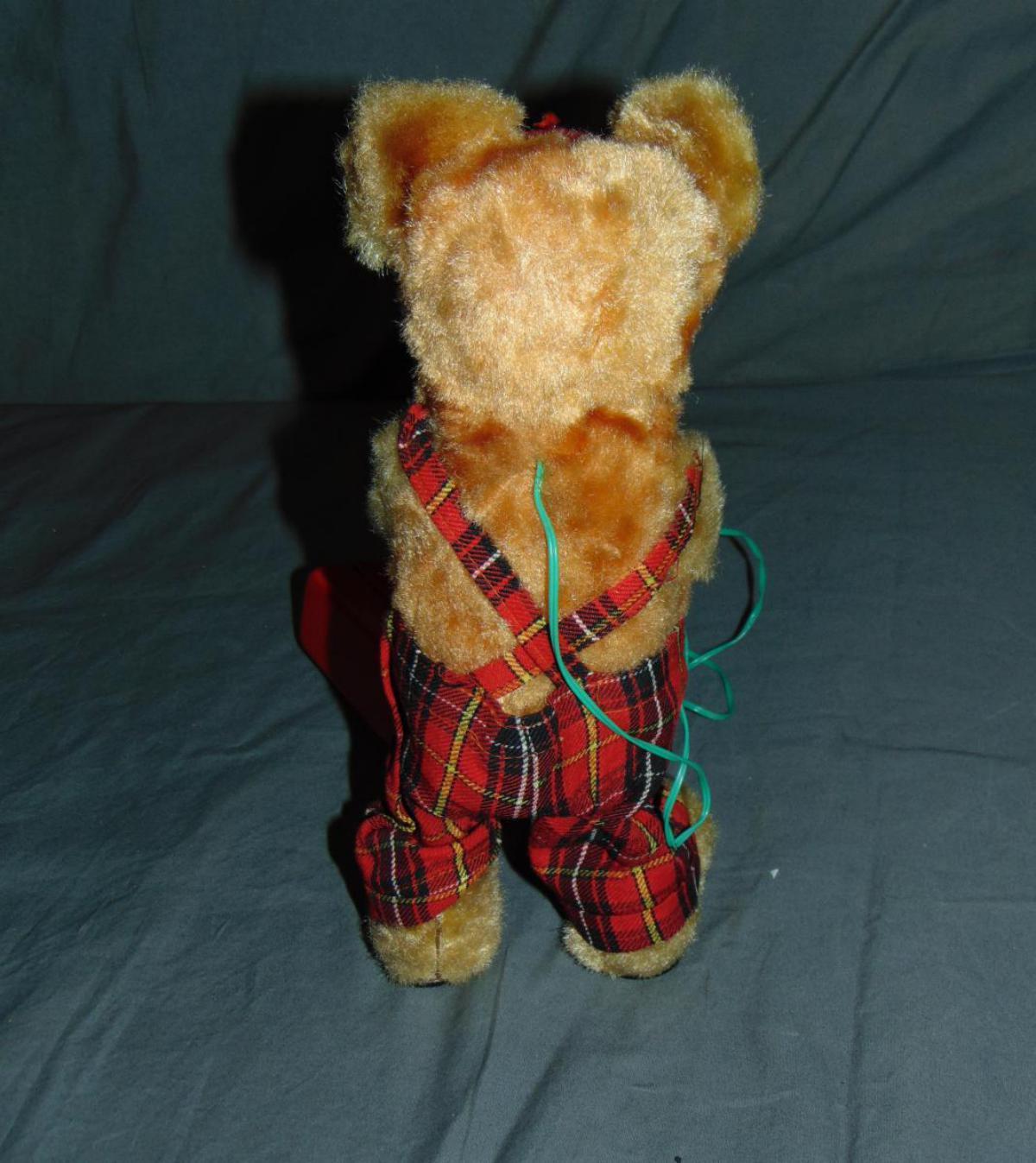 Battery Operated Bruno Accordion Bear.