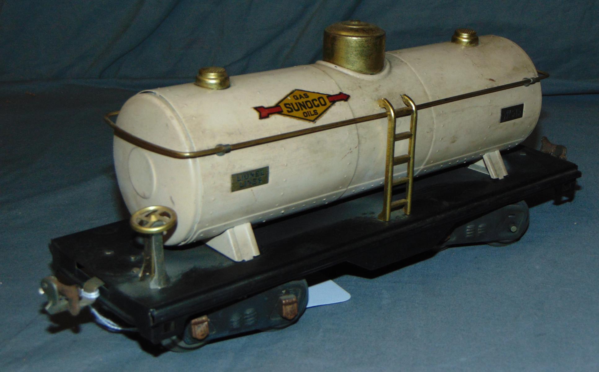 Lionel ST GA 515 Ivory Sunoco Tank Car