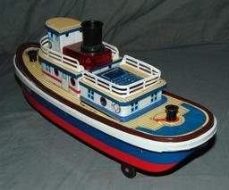 Boxed Battery Operated ANNIE Tug Boat