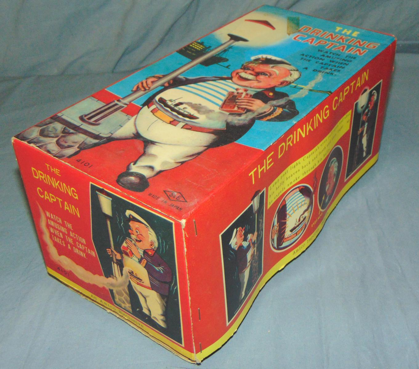 Boxed Battery Operated Drinking Captain