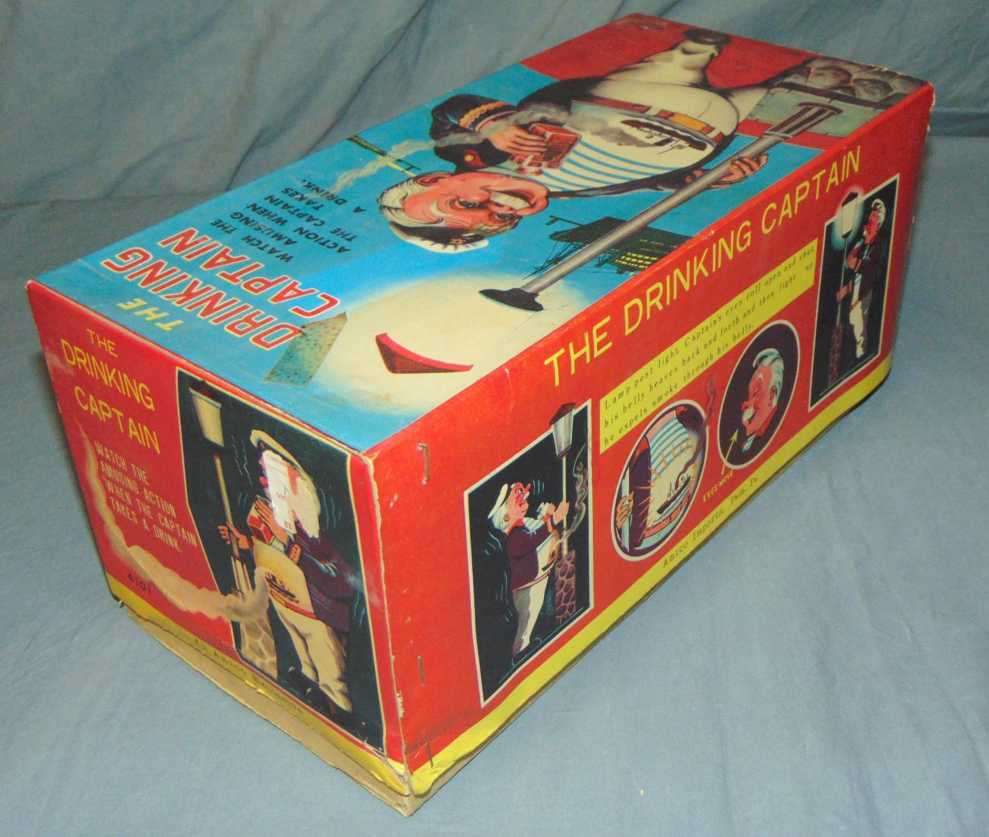 Boxed Battery Operated Drinking Captain