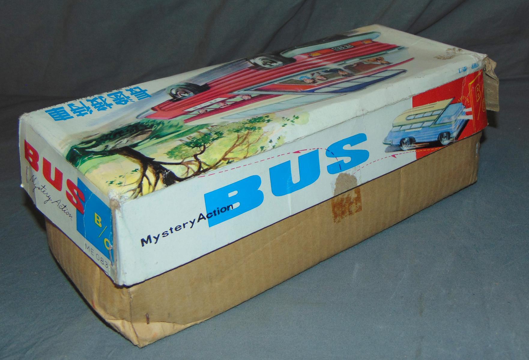 Boxed Battery Operated Mystery Bus