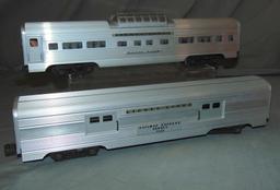 4 Boxed Lionel Passenger Cars