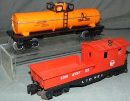 4 MINT Boxed Lionel Late Freight Cars