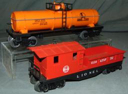 4 MINT Boxed Lionel Late Freight Cars