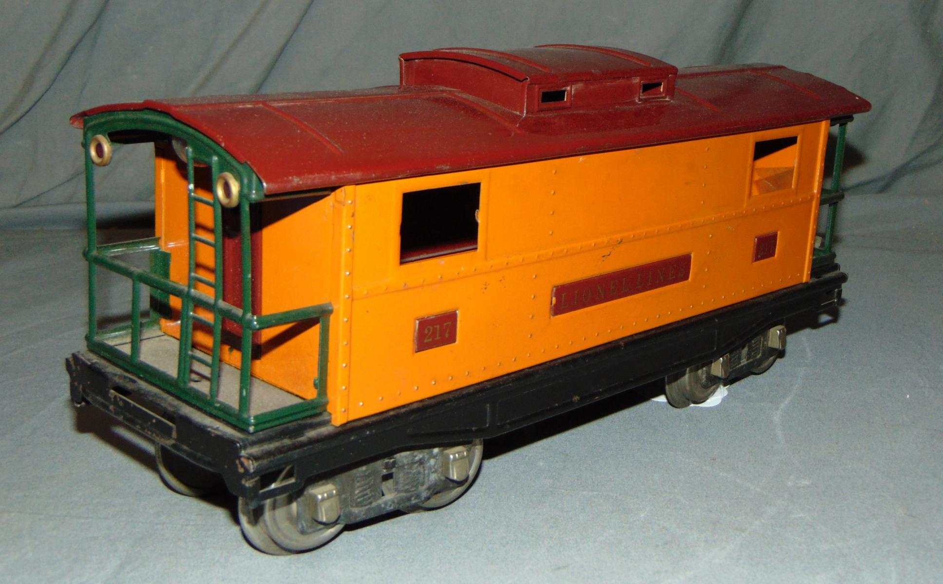 Clean Boxed Lionel ST GA 217 Caboose