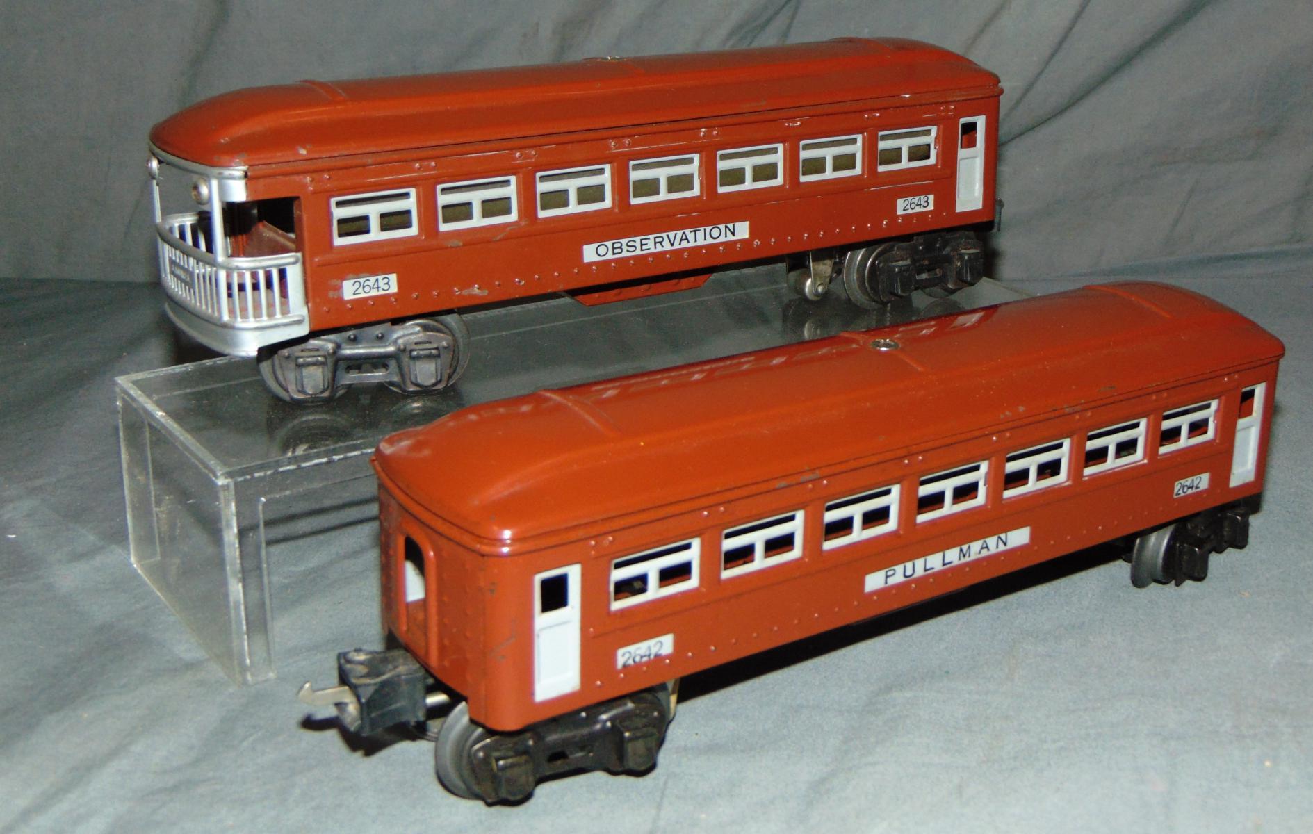 Clean 1942 Lionel 229 Passenger Set(254)