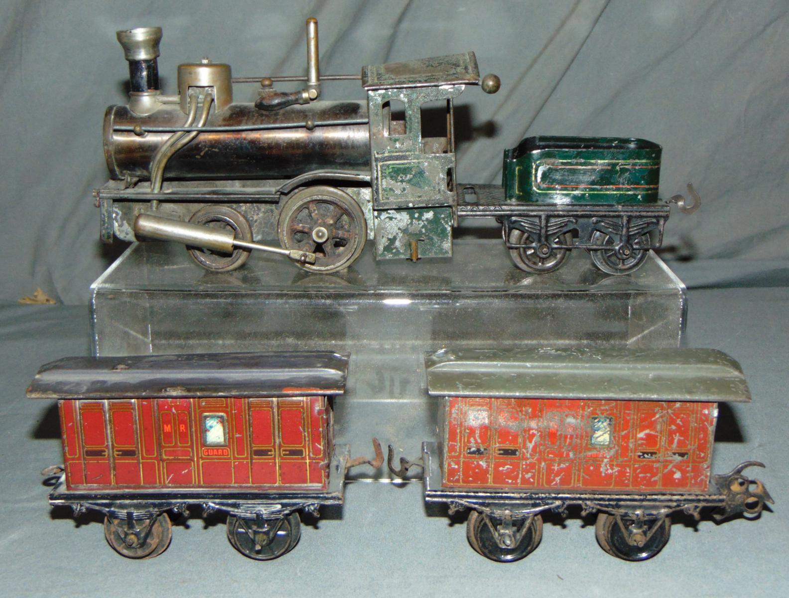 4Pc Bing Live Steam Train Set