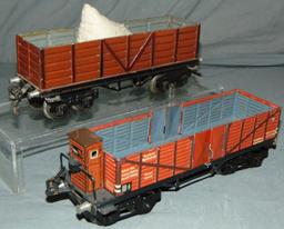 3 Marklin O Gauge Freight Cars