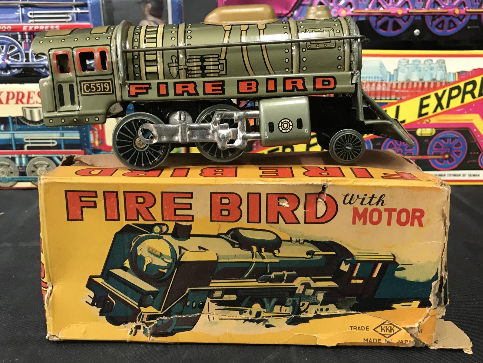 Lot of Three Battery Operated Locomotives Boxed.