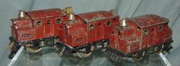 7 Early Lionel Electric Locomotives