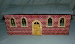 (2) German Engine Sheds