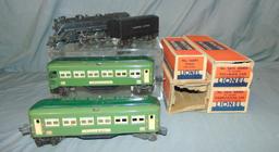 Partial Boxed Lionel 229 Passenger Set